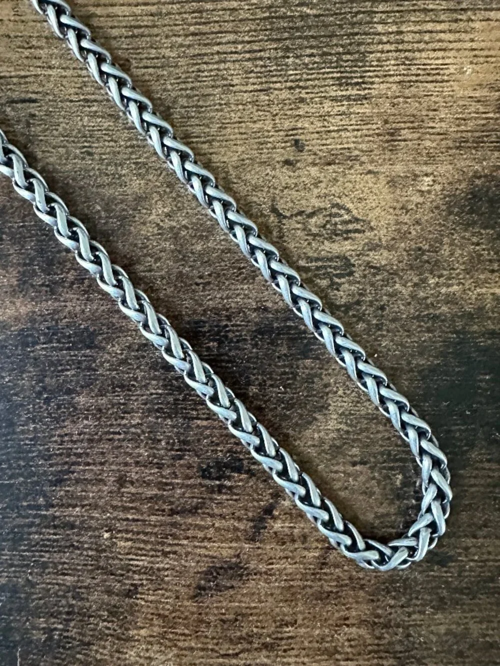 David Yurman Wheat Chain Necklace in Sterling Silver - 4mm - 24